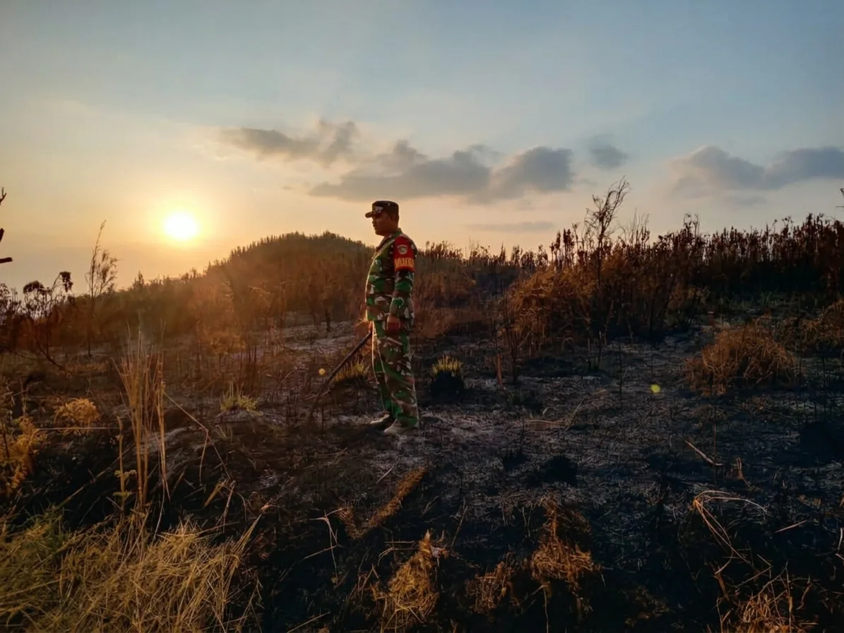 Siaga Sinergi, Kodam V/Brawijaya Bersama Satuan Jajaran Amankan Kawasan TNBTS dari Ancaman Karhutla