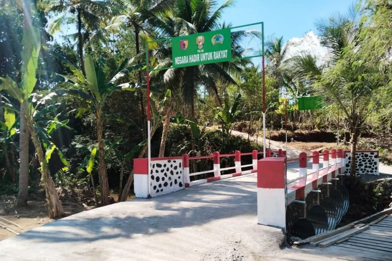 Jembatan Garuda Trenggalek, Akhiri Puluhan Tahun Warga Prigi Menyeberang Sungai