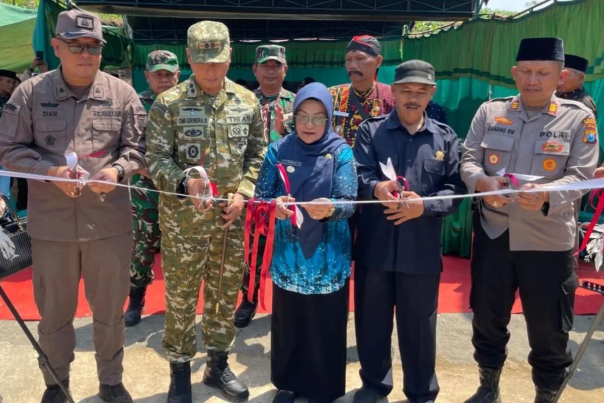 Jembatan Garuda Magetan Rampung, Bukti Nyata TNI-Polri Hadir Membuka Akses dan Harapan Baru Warga