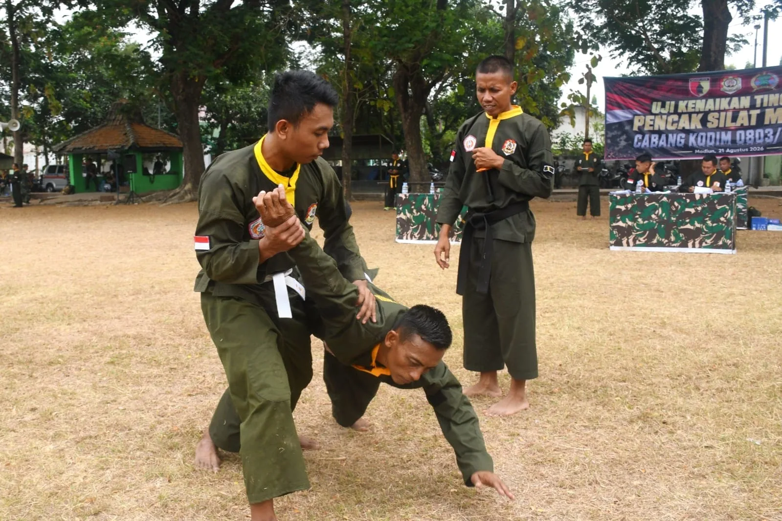 UKT Pencak Silat Militer Jadi Tolok Ukur Penguasaan Teknik Prajurit Korem 081/DSJ