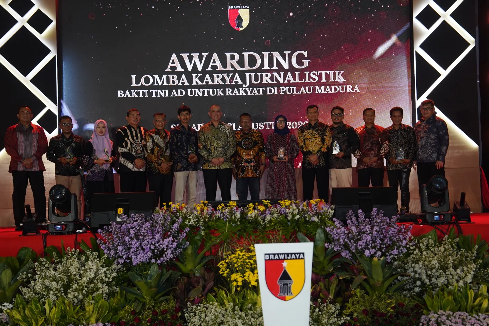 Kodam V/Brawijaya Gelar Penganugerahan LKJ Award 2026, Pangdam V/Brawijaya Apresiasi Karya Jurnalistik Bakti TNI AD di Madura