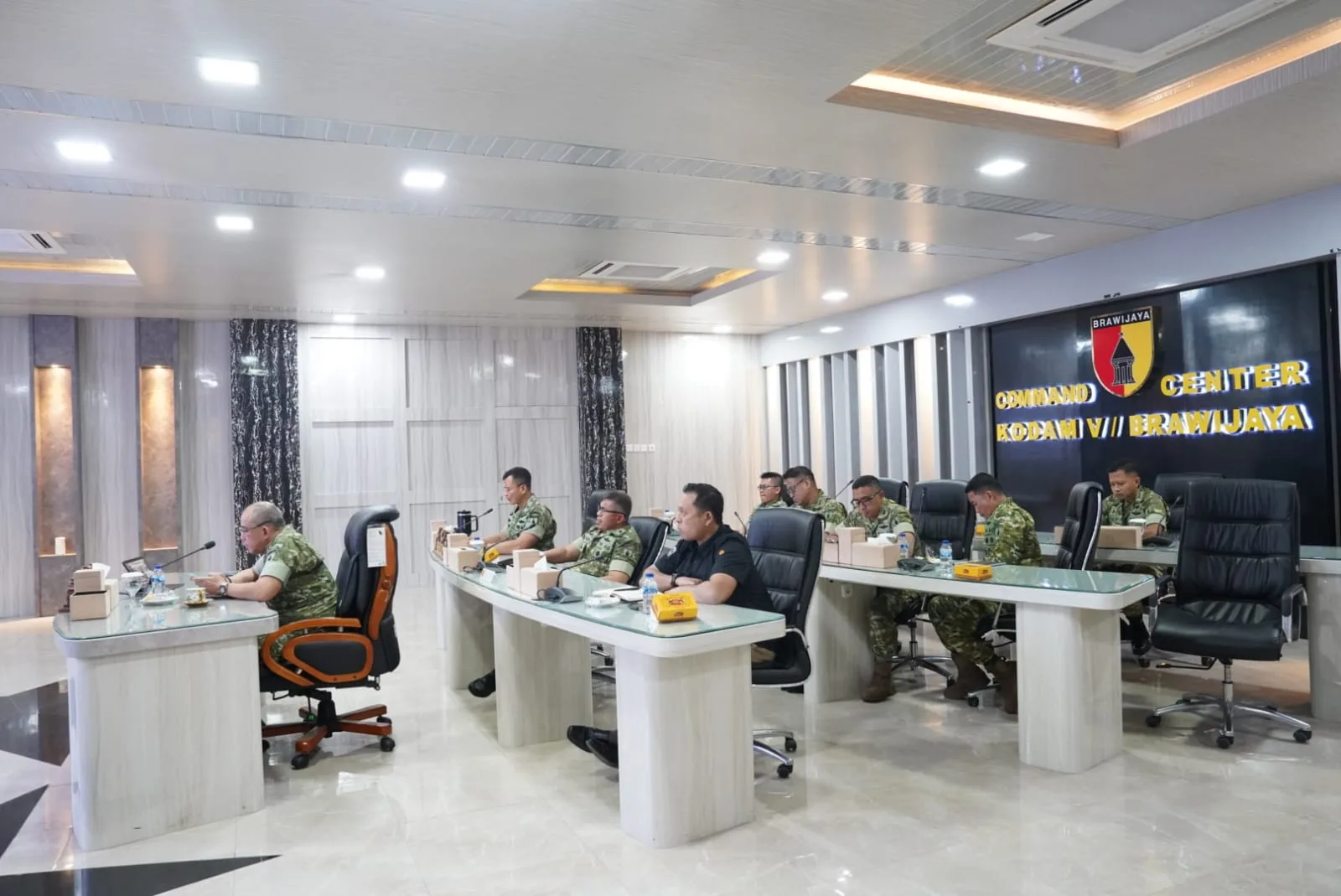 Sukseskan Transformasi Digital Pemerintah, Kodam V/Brawijaya Hadiri Evaluasi Sistem Perlinsos Terbaru