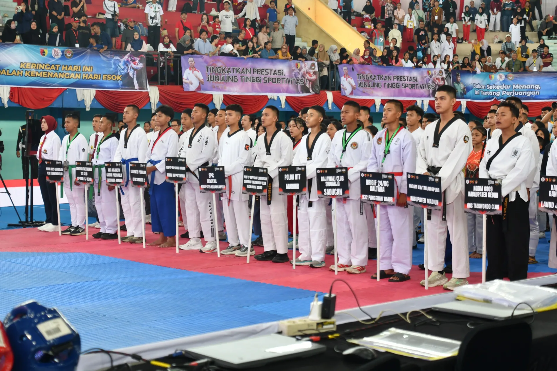 Wujudkan Prestasi Emas Bangsa, Kodam V/Brawijaya Dipercaya Gelar Kejuaraan Taekwondo Piala Panglima TNI